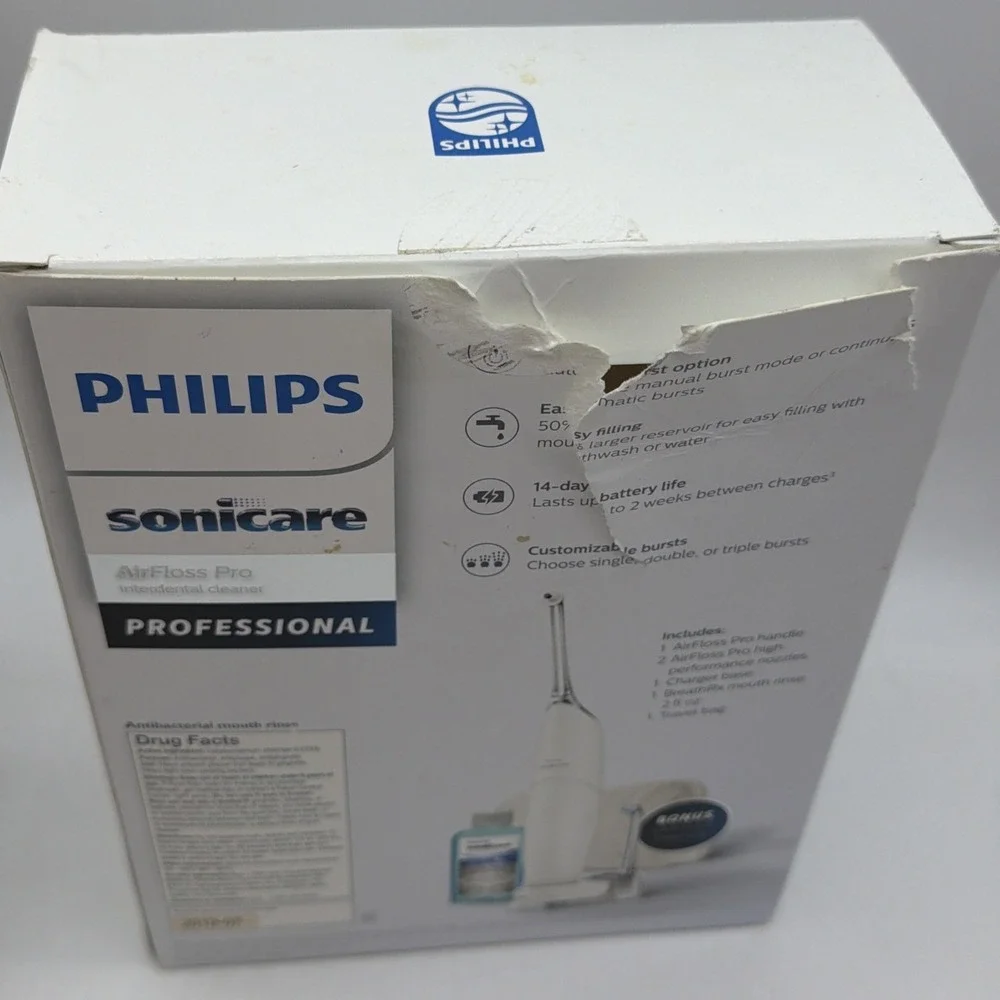 Philips Sonicare AirFloss Pro HX8382/13 Teeth Flosser Air & Microdroplet NEW